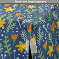 thumbnail image 4 of Botanic Dog Crate Cover, Forest Flowers Leaves Petals Woodland Inspired Bloom Season Gardening, Easy to Use Pet Kennel Cover Small Dogs Puppies Kittens, 7 Sizes, Marigold and Orange, by Ambesonne, 4 of 6