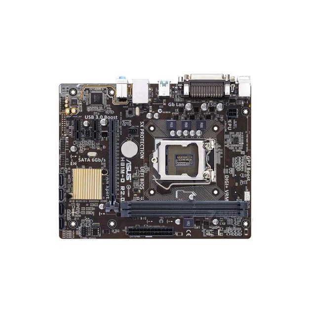 Placa base ASUS H81M-D R2.0 LGA 1150 Intel H81 DDR3 Micro ATX