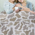 thumbnail image 6 of AIOE Brown Duck Camouflage Fleece Bed Blankets, Soft Flannel Cozy Blanket for Adults Washable Lightweight Fuzzy Blanket Gift for Girls Boys 50x60in, 6 of 7