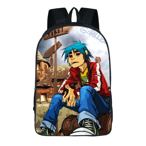 Mochila escolar Gorillazs Kids, mochila escolar para niños