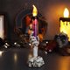 thumbnail image 1 of Velas de Halloween, Candelabros, Adornos de Manos de Esqueleto y Fantasma | Resina Morada, 1 Unidad, 21,5 X 6 Cm, 100 G, 1 of 6