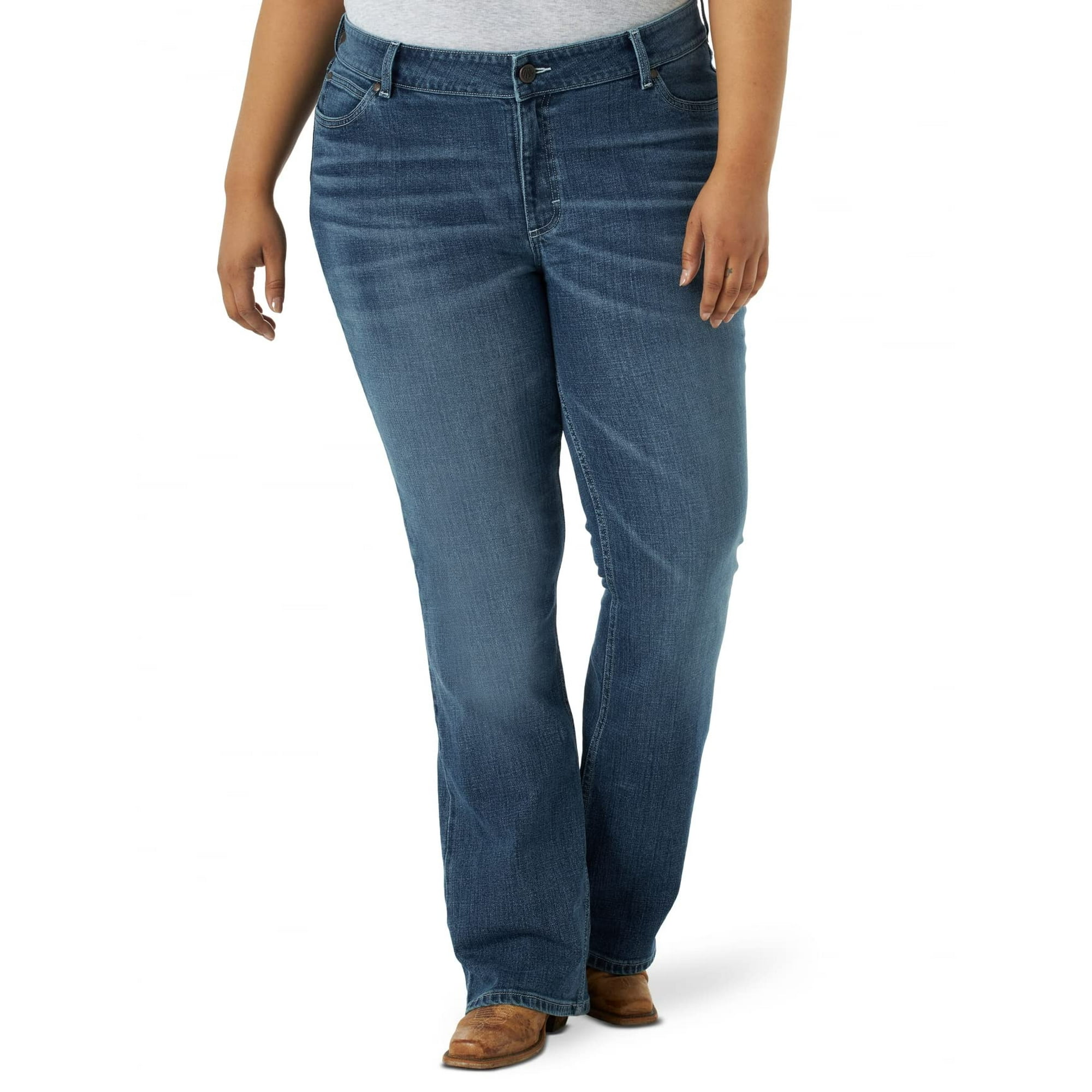 Wrangler Women's Retro Mae Plus Size Mid Rise Boot Cut Jean, Ruth, 26-32 |  Walmart Canada