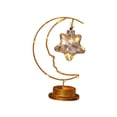 thumbnail image 4 of DOLITY Hanging moon light Decor Decorations Bedside Light for Gift Family Office Clear Clear Star, 4 of 9