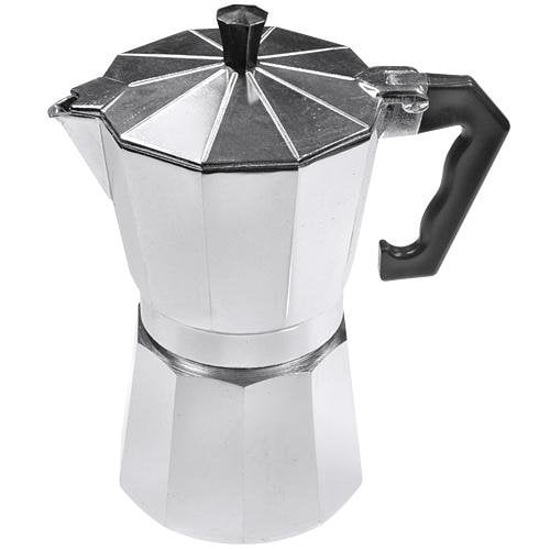 Bene Casa 6 cup aluminum espresso maker, stove top espresso maker