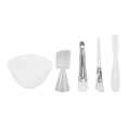 thumbnail image 1 of Facial  DIY Tool Kit Professional Household  Bowl Mixing Tool Spatula Applicator Measuring Spoon, 1 of 8