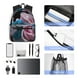 thumbnail image 4 of Fotbe Blue Lipped Pit Viper And Three Pink Roses Mochila Ligera Casual para Laptop para Hombres y Mujeres, Mochila Impermeable de Uso Diario, Mochila para Universidad, 4 of 6