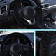 thumbnail image 2 of Riwesomey Auto decoración invierno cálido Universal Car-styling cálido felpa cubre coche volante cubierta perla terciopelo Automoción decorativa y accesorios negro, 2 of 8