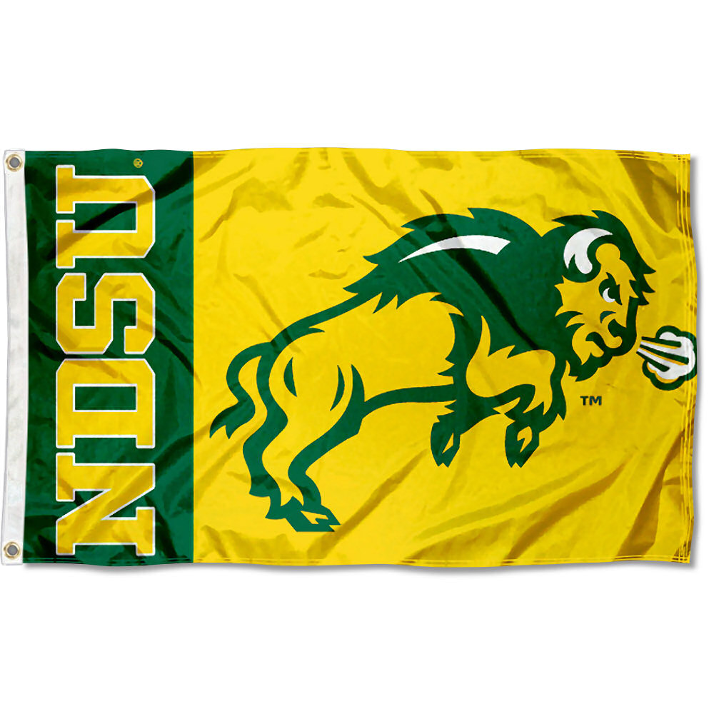 North Dakota State University Bison Flag Walmart Com