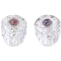 Danco 88304 Faucet Handle, Acrylic, For: Valley Two Handle Kitchen, Bath and Tub/Shower Faucets