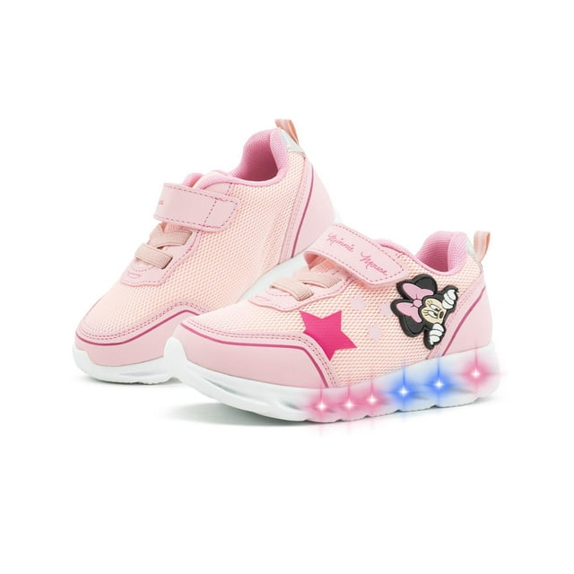 Tenis Niña Luces Impacto Disney® Minnie Mouse Rosa 15-21.5 rosa 19.5
