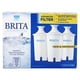 thumbnail image 1 of Filtros de repuesto para jarras de agua Brita, 3 filtros blancos, 1 of 4