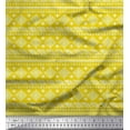 thumbnail image 1 of Soimoi Cotton Poplin Fabric Aztec African Printed Craft Fabric by the Yard 42 Inch Wide, 1 of 1
