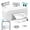 Whithe, variant on Phomemo 243BT Bluetooth Thermal Shipping Label Printer, 4x6 Wireless Label Printer for Shipping Packages, Compatible Android, iOS, MacOS, and Windows, Widely Used for Amazon, Ebay, Shopify, Ets, USPS