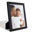 thumbnail image 2 of Grooved 8 in. x 10 in. Black Picture Frame Set (Set of 4), 2 of 6