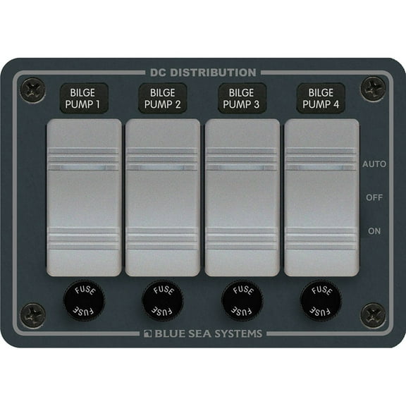 Blue Sea Systems 8666 Contura 4 Bilge Pump Control Panel