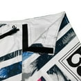 thumbnail image 4 of NOLDARES Mens Swim Trunks Quick Dry Board Shorts with Mesh Lining, Breathable Surf Beach Shorts Swimwear Bathing Suits(White,L), 4 of 7