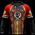 thumbnail image 4 of Sudadera con capucha con estampado 3D de lagarto, tortuga, roca y bandera aborigen, novedad en sudaderas y sudaderas para hombres y mujeres, sudadera con capucha de moda, 4 of 4