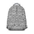 thumbnail image 3 of Vintage Floral Print Boho Daypack - Lightweight Yet Durable | 17" Laptop Compartment, 3 of 6