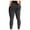 Black, variant on Augper Womens High Waist Yoga Pants Slimming Booty Leggings Workout Running Butt Lift Tights With Pockets