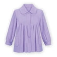 thumbnail image 2 of Colecciones de camisones, etc., forro polar suave con botones, lavanda, 2 of 5