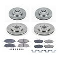 thumbnail image 3 of Power Stop Front and Rear Stock Replacement Brake Pad and Rotor Kit KOE5450, 3 of 8