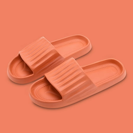 

Aueoeo Shower Slippers for Women Men Quick Drying Lightweight Non Slip Open-toe EVA Travel-friendly Breathable Shoes Slide Slippers for Bathroom House Slipper