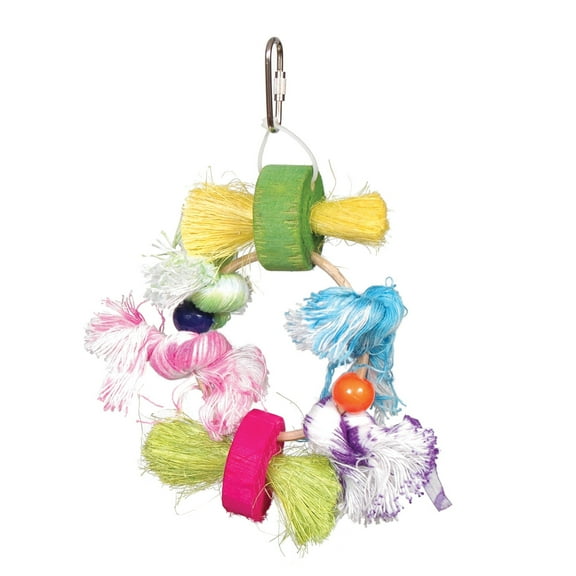 Prevue Pet Products Playfuls Preen & Pacify Lots of Knots Bird Toy 62482