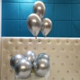thumbnail image 2 of Globo metálico de 5 y 10 pulgadas, 1,8 g, para ceremonia de boda, fiesta de cumpleaños, decoración festiva, decoración de boda, 2 of 5