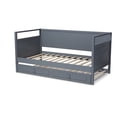 thumbnail image 3 of Baxton Studio Cintia Grey Wood Twin Size Daybed with Trundle, 3 of 12