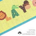 thumbnail image 5 of Sussex Home Low Pile Kids Rug for Playroom - Ultra-Thin Non-Slip Playroom Kids Runner Rug - Washable Cotton Educational Rug for Kids Room - 20 x 59 Inches, 5 of 8