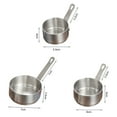 thumbnail image 3 of Shenmeida Stainless Steel Dip Bowls Round Seasoning Dishes Sushi Dipping Bowl Saucers Bowl Mini Appetizer Plates Seasoning Dish Saucer Plates, 3 of 3