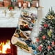 thumbnail image 1 of Franquicia de Kung Fu Panda Tema: Calcetines de Navidad, fino lino blanco para colgar en escaleras y chimenea, decoración navideña para el hogar, regalo de Navidad. 54cm × 38cm, 1 of 5