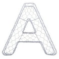 thumbnail image 2 of Alphabet Iron Wire Wreath Frame Succulent Pot Metal Planter Plant Holder, 2 of 8