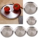 thumbnail image 5 of Bandejas de material acero inoxidable, bandeja de almacenamiento de cosméticos, bandejas organizadoras de joyas, accesorios para collar, bandeja, licencia de joye 14cm BLESIY Bandeja redonda de acero inoxidable, 5 of 8