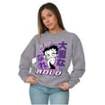 thumbnail image 4 of Kanji Style Betty Boop Be Bold Women Plus Size Sweatshirt Brisco Brands 4X, 4 of 5