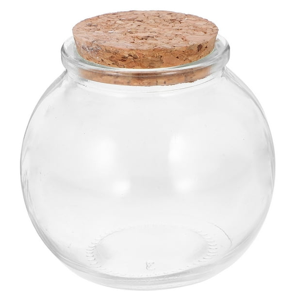 Botellas de vidrio con corcho, botellas vacías de deseos DIY, pequeñas y delicadas, 2 uds.