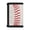 Baseball Stitch Theme, variant on Trifold Card Wallet in Underwater Monkey Pattern, Washable Polyester Kids Wallet for Little Boys, Portable for Sports and Travel