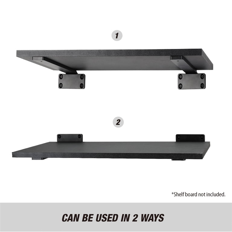 Hyper Tough Floating Shelf Bracket, 10 in x 4 in photo 5