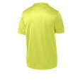 thumbnail image 6 of Sport-Tek Tee (YST350) Neon Yellow, XL, 6 of 6