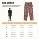 thumbnail image 3 of Balery Strawberry Pantalones de pijama para mujer, pijamas ultraligeros, pantalones de estar por casa-Medium, 3 of 6