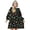 Alien and Meteor Black Pattern, variant on Alien UFO White Pattern Oversized Sherpa Fleece Wearable Blanket Hoodie, Double-Sided Warm Fuzzy Pullover with Super Pockets for Women & Men
