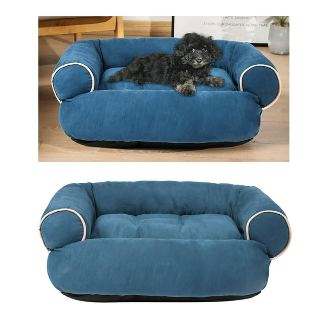 Sofá Cama para mascotas Salvador Invierno Cálido XL azul