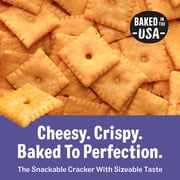 Three Dog Bakery Cheezie Yips Crunchy Cheese Cracker Dog Treats, 9 oz