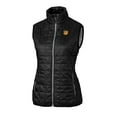 thumbnail image 2 of Women's Cutter & Buck Black Baylor Bears Vault Rainier PrimaLoft Eco Full-Zip Puffer Vest, 2 of 3