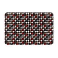 thumbnail image 2 of Goofa 16"x24" Inches Houndstooth Green Red Doormats for Outdoor Entrance - Non-Slip Welcome Mat, Heavy Duty Door Mats Outdoor, Spring Doormat, 2 of 9