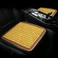 thumbnail image 4 of Cojín de silla de coche, tapizado de madera con cuentas, asiento decorativo para oficina, coches, camiones, tapete de verano, gran cobertura, portátil, madera resistente, para hogar, 4 of 4
