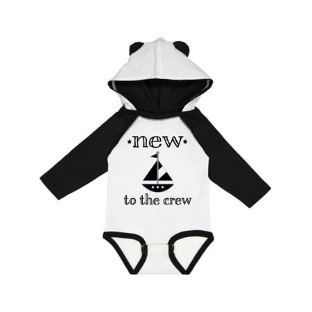 

Inktastic New to the Crew Newborn Gift Baby Boy or Baby Girl Long Sleeve Bodysuit