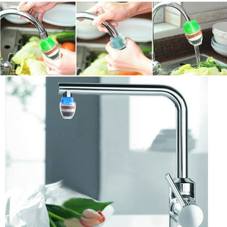

Eleonora Clean Water Activated Carbon Anion Charcoal Water Filter Faucet Tap Purifier HOT