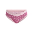 thumbnail image 3 of Way to Celebrate Women's Hipster Panties with Lace Trim, 3-Pack, Sizes S-XXL, 3 of 6