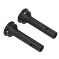 thumbnail image 3 of Accesorios de coche de control remoto, 2 piezas RC coche CVD acero RCCVD eje RC coche CVD eje construido para durar, 3 of 9